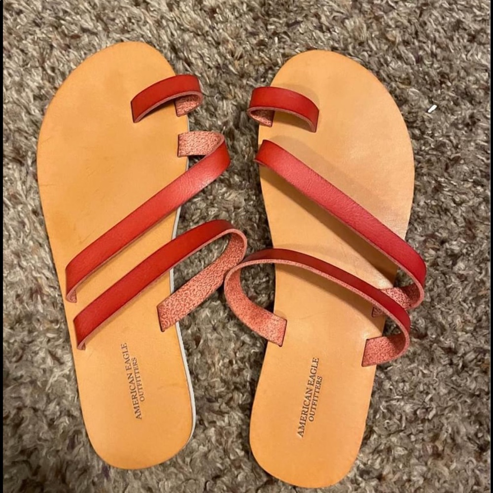 Brand new American Eagle flip flops. Size 8.
